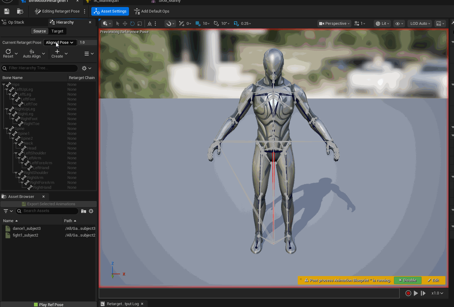 Pose Alignment Example